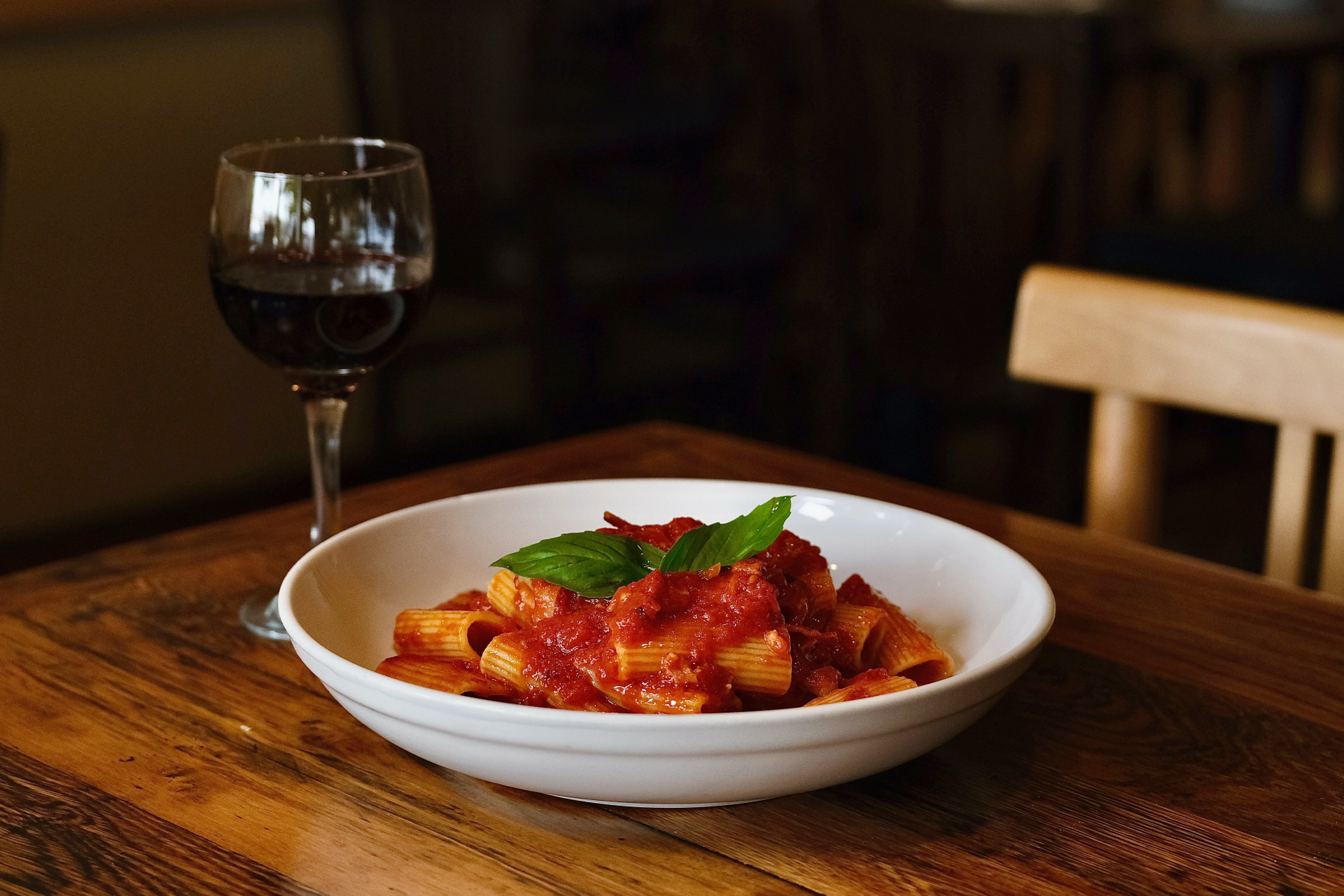 Rigatoni Amatriciana $21.95