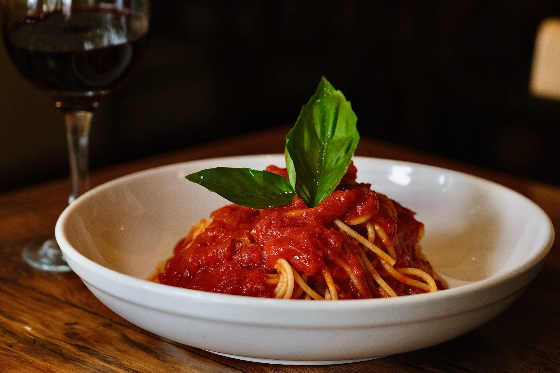 Spaghetti pomodoro $15.95